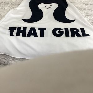 THAT GIRL White And Black Womens Dress